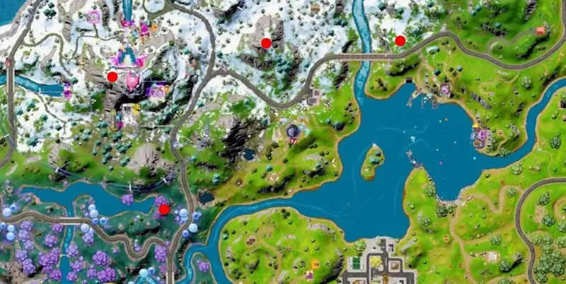 Fortnite Interactive Map