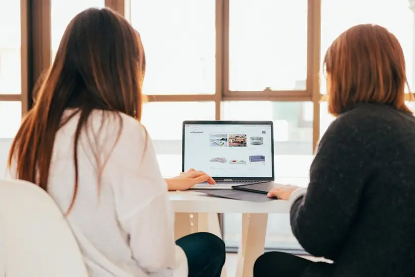 Two businesswomen managing RFP responses