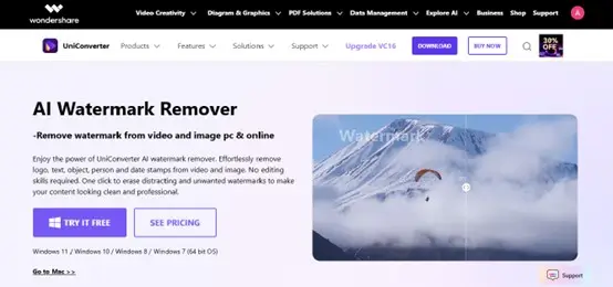 Wondershare AI Watermark Remover