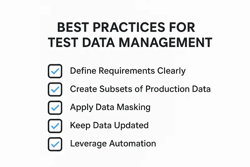 Best Practices for Test Data Management