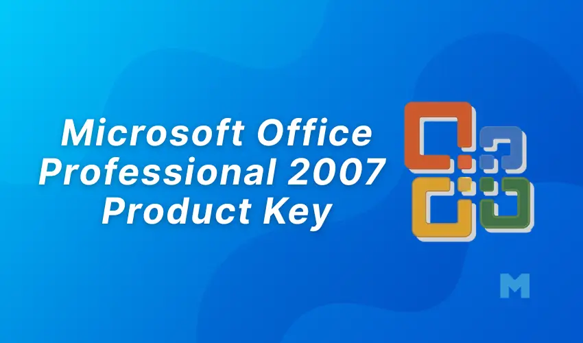 MS Office Professional 2007 Product Key